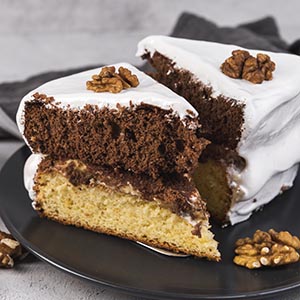 Custom Red Velvet Cake with Frozen Yogurt Frosting